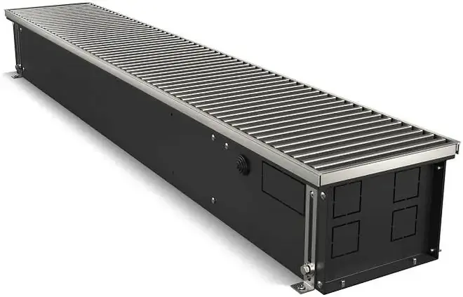 Royal Thermo Atrium конвектор внутрипольный RT-A-DG-U-NA (200*190*1400 мм) натуральный алюминий