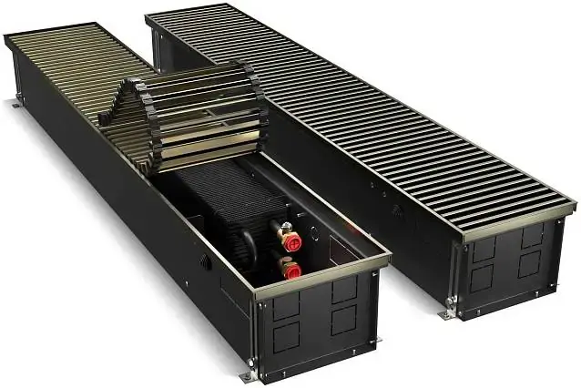 Royal Thermo Atrium конвектор внутрипольный RT-A-DG-U-DB (200*190*2200 мм) темная бронза