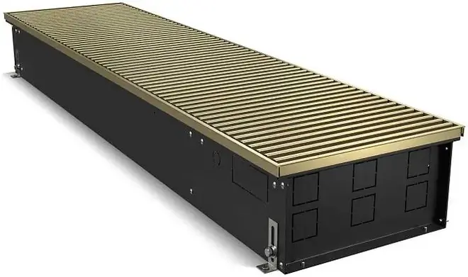 Royal Thermo Atrium конвектор внутрипольный RT-A-DG-U-LB (300*190*2400 мм) светлая бронза