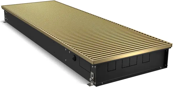 Royal Thermo Atrium конвектор внутрипольный RT-A-DG-U-AU (400*75*1000 мм) золотой