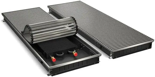 Royal Thermo Atrium конвектор внутрипольный RT-A-DG-U-NA (400*75*2000 мм) натуральный алюминий