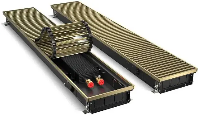 Royal Thermo Atrium конвектор внутрипольный RT-A-DG-U-LB (200*90*2000 мм) светлая бронза