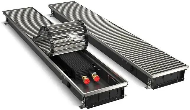 Royal Thermo Atrium конвектор внутрипольный RT-A-DG-U-NA (200*90*2800 мм) натуральный алюминий