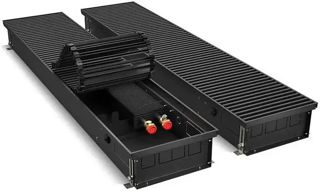 Royal Thermo Atrium конвектор внутрипольный RT-A-DG-U-BL (250*90*2400 мм) черный