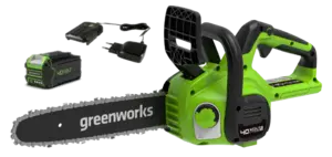 Greenworks G40CS30IIK2 пила цепная аккумуляторная