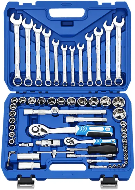 Goodking В-10061 набор ручных инструментов для авто (61 инструмент)