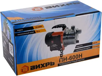 Вихрь ПН-600Н насос поверхностный №68/4/10