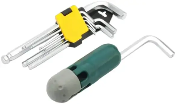 Goodking набор имбусовых ключей с держателем (9 ключей + 1 держатель для ключей)