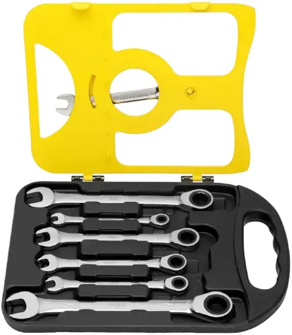 Goodking TK-1007 набор ключей комбинированных трещоточных (8-19 мм)