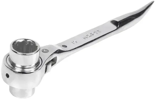 Hortz ключ коликовый торцевой трещоточный (17 * 19 мм)