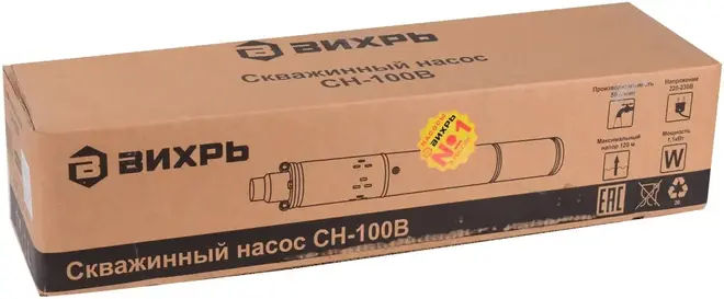 Вихрь СН-100В насос скважинный (1100 Вт)