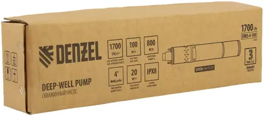 Denzel DWS-4-100 насос скважинный (800 Вт)