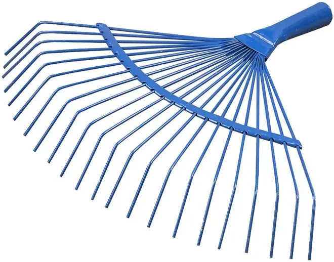 Грабли веерные проволочные без черенка