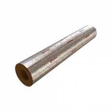 Rockwool 100 цилиндр навивной гидрофобизированный (d133/70 мм) фольга алюм.