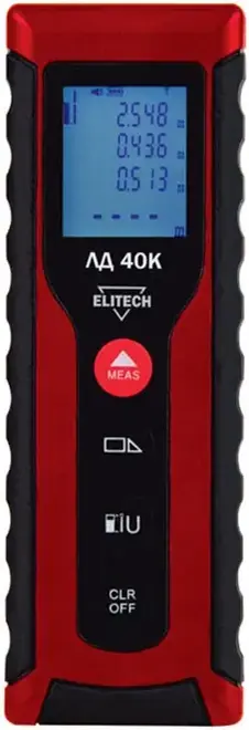 Elitech ЛД 40К лазерный дальномер (40 м)