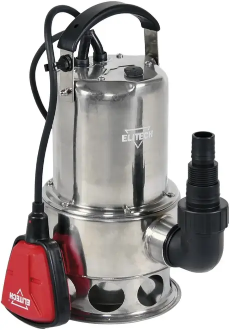 Elitech НПФ 600Н насос дренажный (600 Вт)