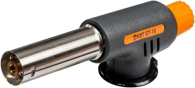 КВТ GT-10 горелка-насадка газовая с пьезоподжигом (L 150 мм) №88066