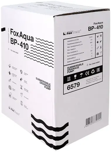 Foxweld Foxaqua BP-410 насос дренажный