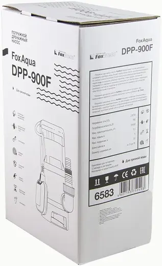 Foxweld Foxaqua DPP-900F насос дренажный