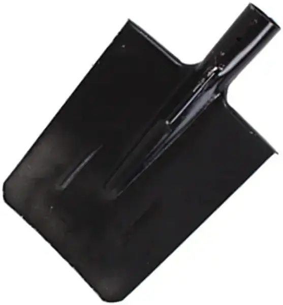 ТУ лопата прямая с ребром жесткости без черенка (370*190 мм)