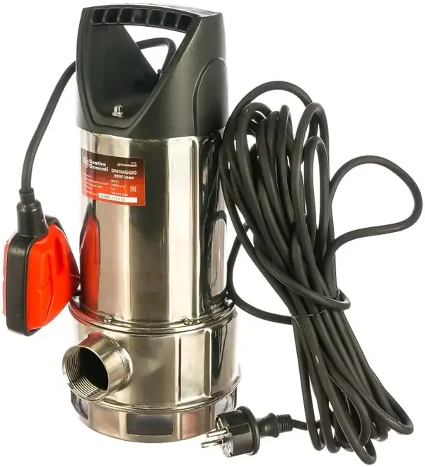 Quattro Elementi Drenaggio 900 F Inox насос дренажный №770-735