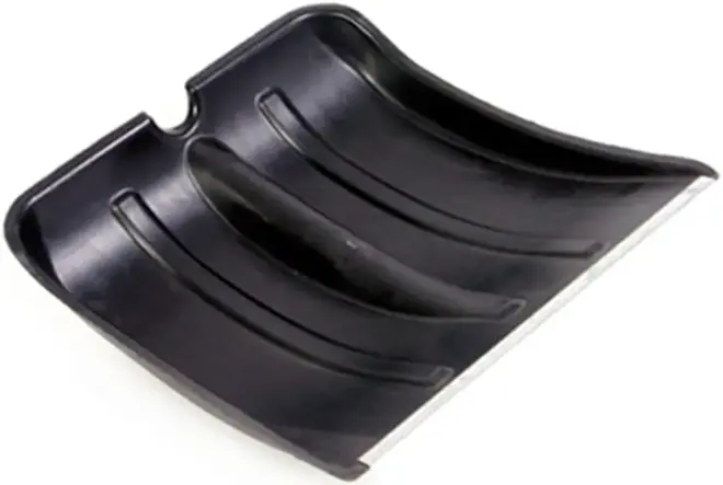 Снежинка лопата с алюминиевой планкой без черенка (380*380 мм)