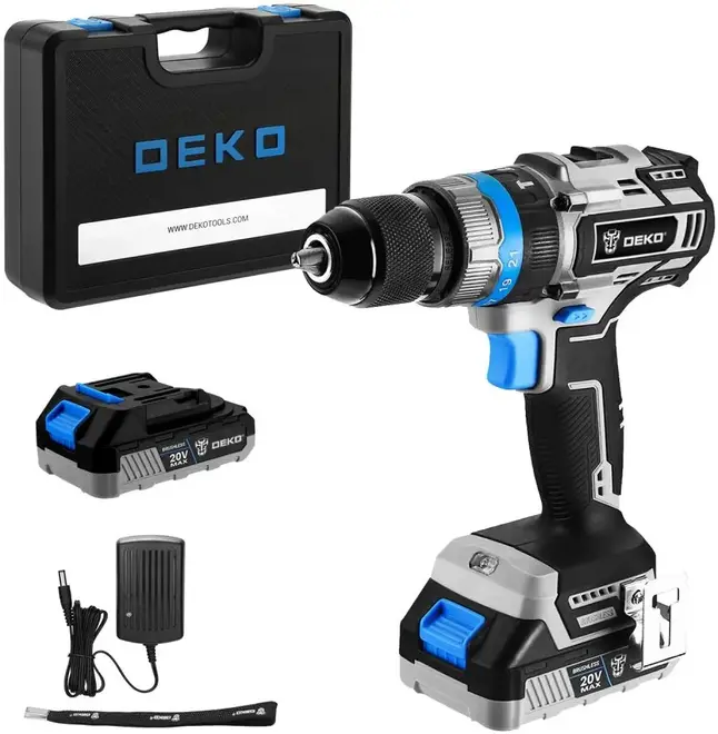 Deko DKCID20 дрель-шуруповерт аккумуляторная №063-4421 (20 В)