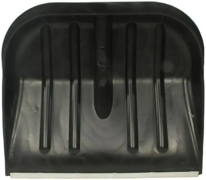 №2 лопата для уборки снега с алюминиевой планкой без черенка (460*400 мм)