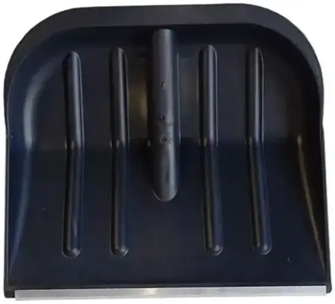 №2 лопата для уборки снега с оцинкованной планкой без черенка (460*400 мм)