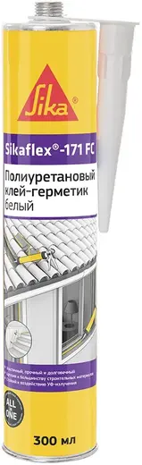 Sika Sikaflex-171 FC клей-герметик полиуретановый (300 мл) белый