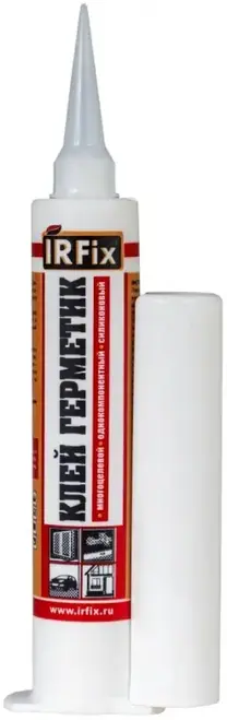 Irfix клей-герметик (80 мл) белый