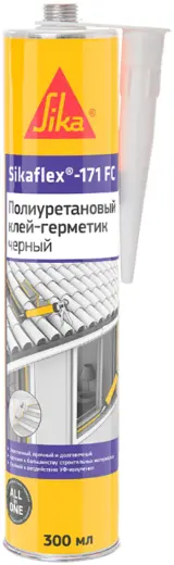 Sika Sikaflex-171 FC клей-герметик полиуретановый (300 мл) светло-серый