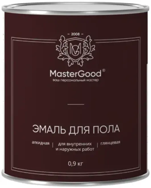 Master Good эмаль для пола (900 г) желто-коричневая