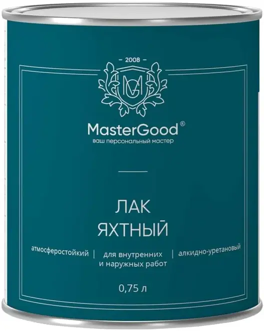 Master Good лак яхтный алкидно-уретановый (750 мл) глянцевый