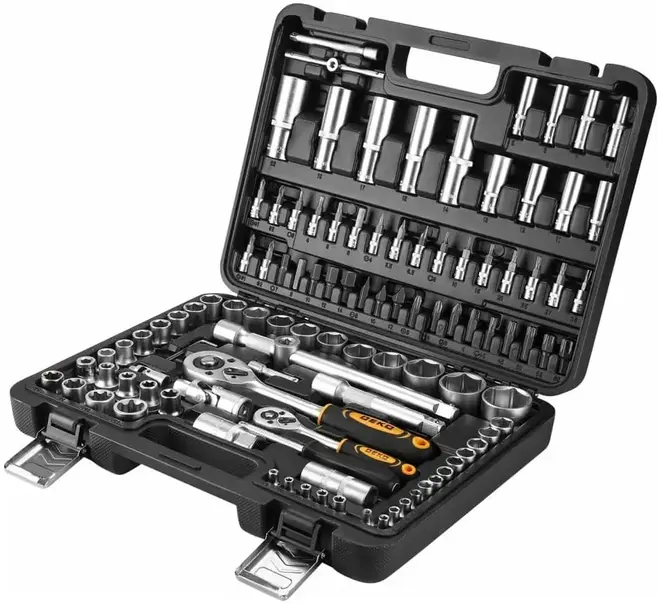 Deko DKMT108 набор инструментов для авто (108 инструментов)