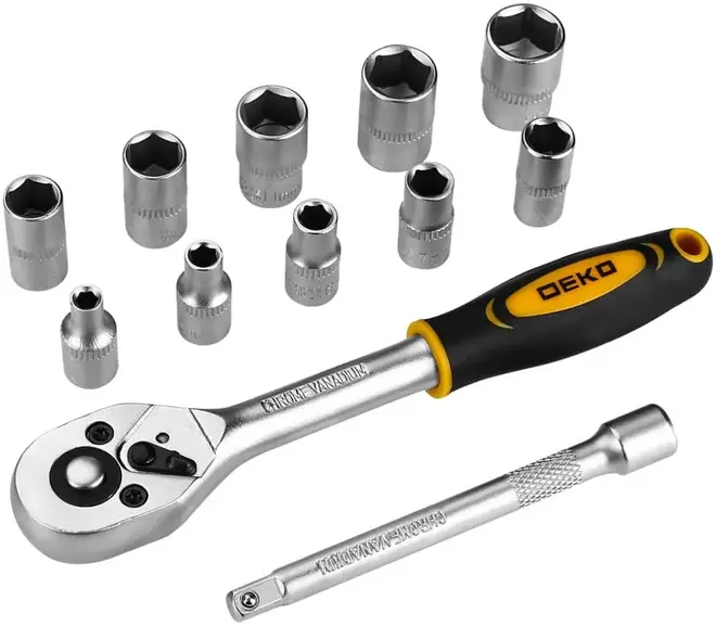 Deko DKMT12 набор инструментов для авто (12 инструментов)