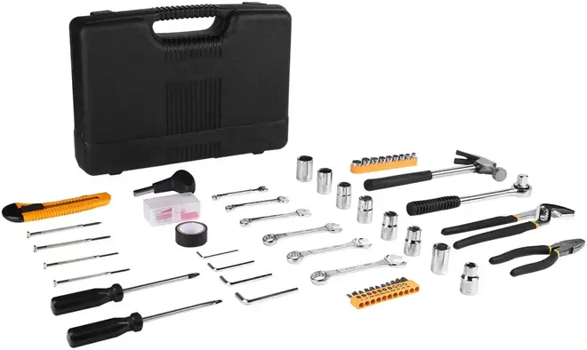 Deko TZ51 набор инструмента универсальный для дома и авто (51 инструмент)