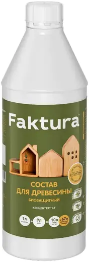Faktura состав для древесины биозащитный (1 л)