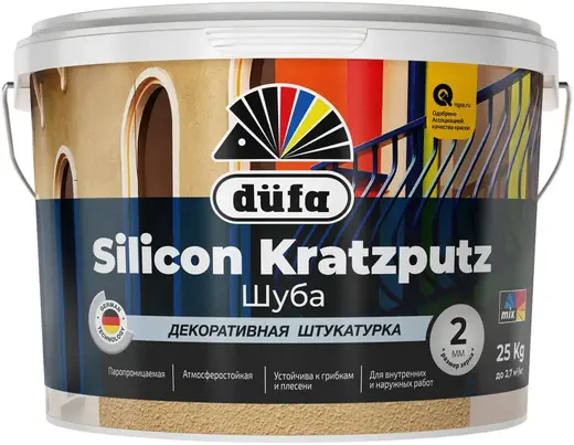 Dufa Silicon Kratzputz декоративная штукатурка на силиконовой основе (25 кг)