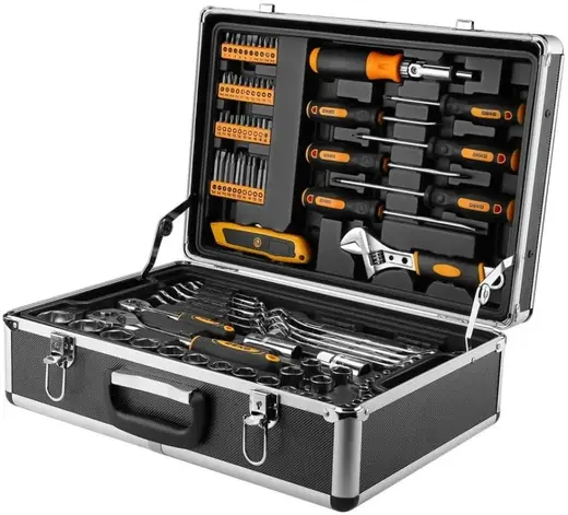 Deko DKMT95 Premium набор инструмента профессиональный для дома и авто (95 инструментов)