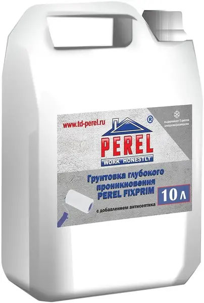 Perel Fixprim грунтовка глубокого проникновения (10 л) белый