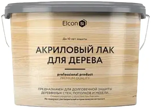 Elcon акриловый лак для дерева (2,5 л)