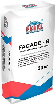Perel Facade-B шпатлевка цементная (20 кг)