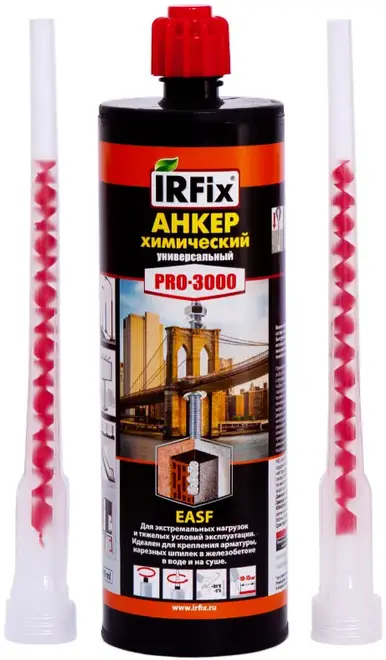 Irfix Pro-3000 химический анкер универсальный (410 мл)