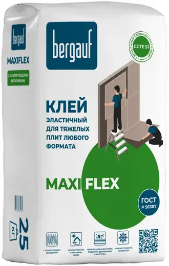 Bergauf Maxiflex клей эластичный (25 кг)