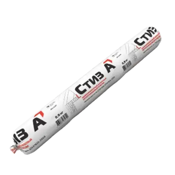 Стиз А однокомпонентный акрилатный паропроницаемый герметик (900 г) антрацит (темно-серый)