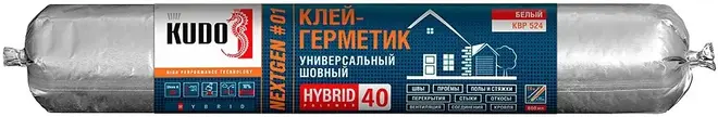 Kudo Nextgen #01 клей-герметик универсальный шовный (600 мл) черный