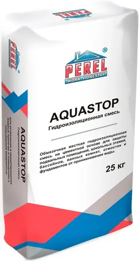 Perel Aquastop гидроизоляционная смесь (25 кг)