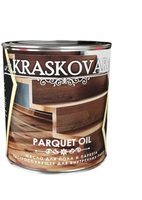 Красковар Parquet Oil масло для пола и паркета быстросохнущее (750 мл) ваниль