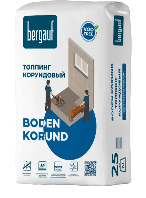 Bergauf Boden Korund топпинг корундовый (25 кг)